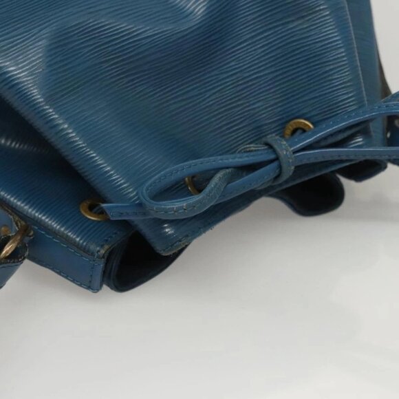 LOUIS VUITTON Epi Petit Noe Shoulder Bag Blue LV Auth - Picture 7 of 16